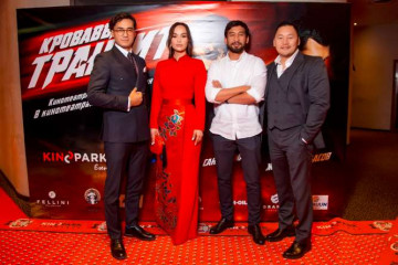 Kinopark 11 IMAX ESENTAI предпоказ фильма "Кровавый Транзит"